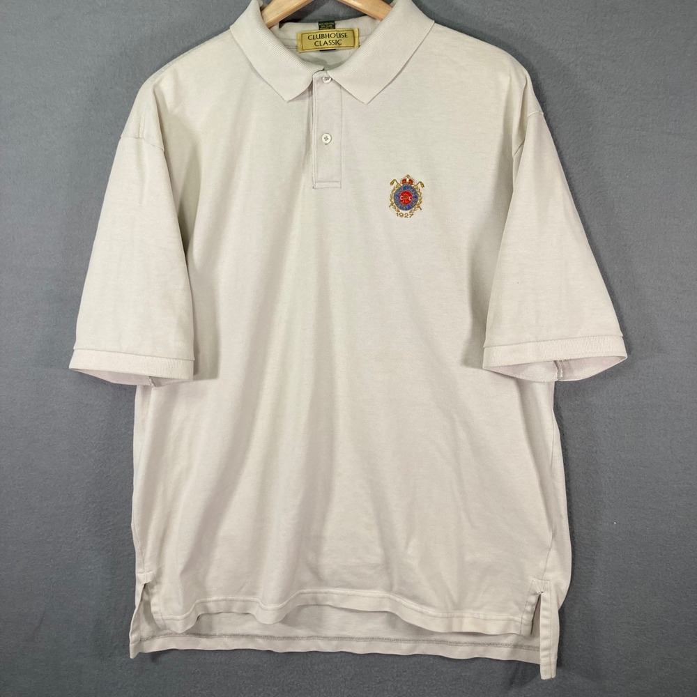 Clubhouse Classic Men's XL Polo Shirt 1927 Embroidered‎ Golf